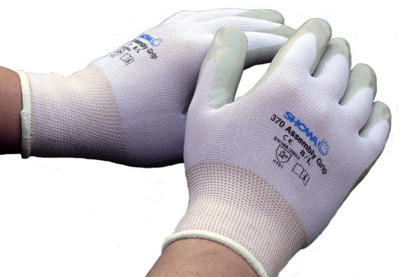 Luftdurchlässige Showa Handschuhe 370