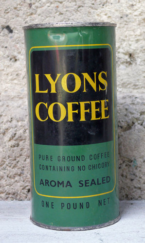 Blechdose Lyons Coffee